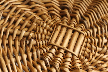 Image showing wood basket texture