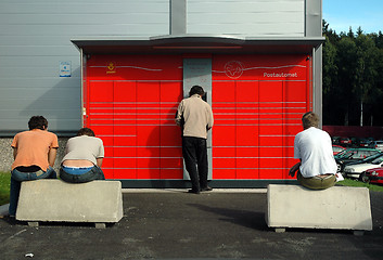 Image showing Mail automat