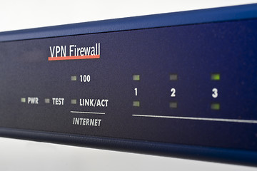 Image showing broadband internet firewall router