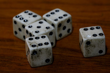 Image showing old dice