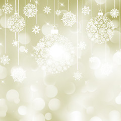 Image showing Elegant Christmas background. EPS 8