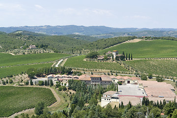 Image showing Chianti in Tuscany