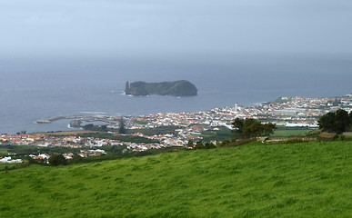 Image showing coastal scenery at the Azores