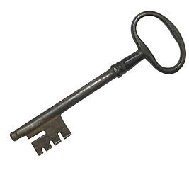 Image showing nostalgic old key