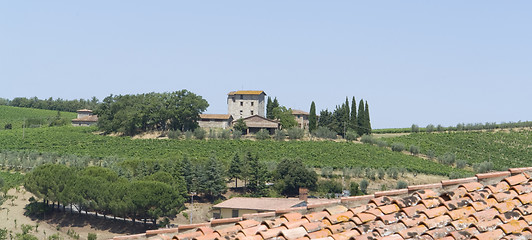 Image showing Chianti in Tuscany