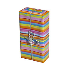 Image showing colorful gift pack