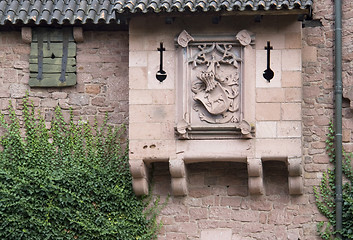 Image showing detail inside the Haut-Koenigsbourg Castle