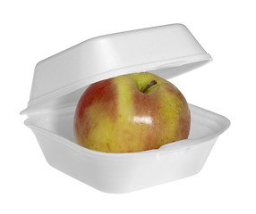 Image showing fastfood apple