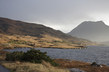 Image showing fantastic scenery at Loch Bad a Gail