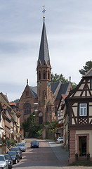 Image showing church in Miltenberg