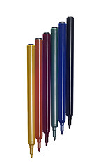 Image showing felt tip pens