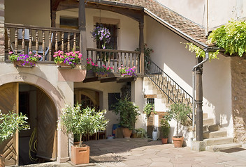 Image showing alsace patio