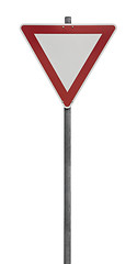 Image showing priority traffic sign