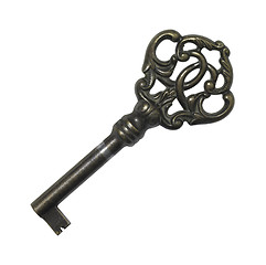 Image showing nostalgic old key