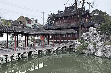 Image showing Yuyuan Garden in Shanghai