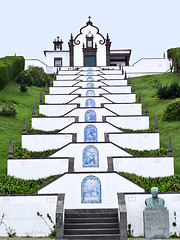 Image showing church at Sao Miguel Island