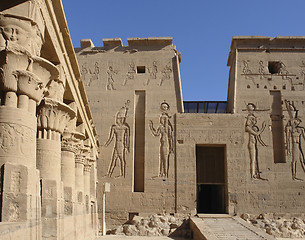 Image showing Temple of Philae in Egypt