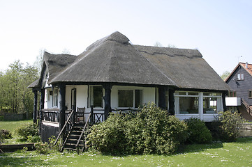 Image showing thatched cottage on the broads