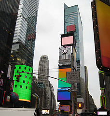 Image showing illuminated Times Square