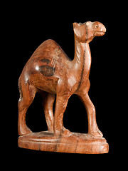 Image showing wooden dromedary