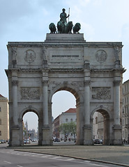 Image showing Siegestor in Munich