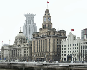 Image showing The Bund in Shanghai