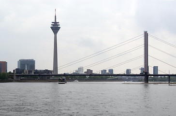 Image showing River Rhine scenery in D