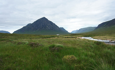 Image showing Buachaille Etive Mor at summer time