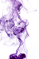 Image showing purple smoke detail