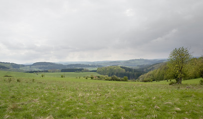 Image showing stormy Eifel scenery