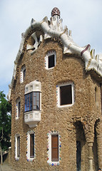 Image showing weird house in Barcelona