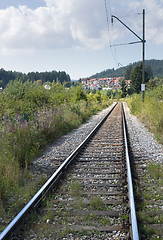 Image showing railroad track