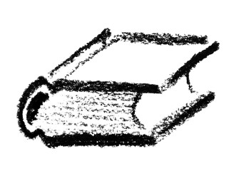 Image showing sketched book