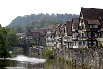 Image showing Old Town of SchwÃ¤bisch Hall