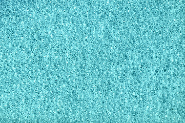 Image showing blue foam background