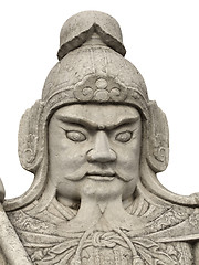 Image showing stone warrior