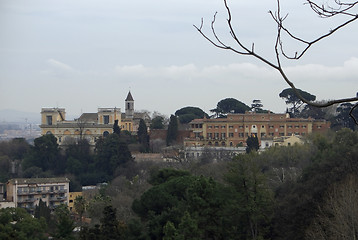 Image showing Spanish Embassy at summer time