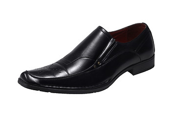 Image showing mens shoe sideways