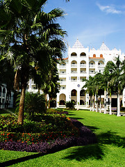 Image showing Tropical resort in Mexico