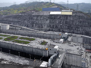 Image showing Three Gorges Dam at Yangtze River