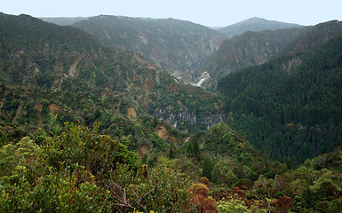 Image showing rocky panoramic view at the Azores