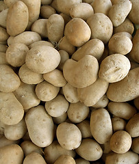 Image showing full frame potatoe background