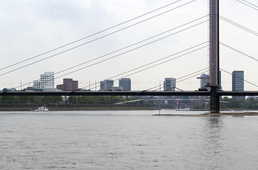 Image showing River Rhine scenery in D