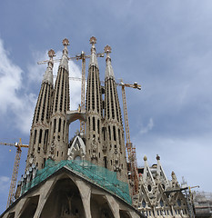 Image showing Sagrada Familia detail