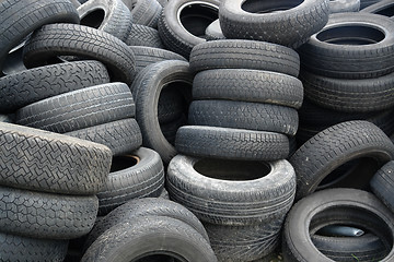Image showing old tires detail