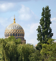 Image showing synagoge cupola in Berlin