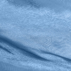 Image showing blue fabrics with moire