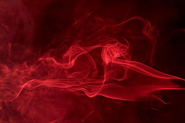 Image showing red smoke detail