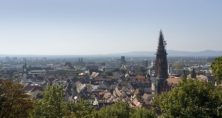 Image showing Freiburg im Breisgau aerial view