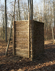 Image showing stack of wood